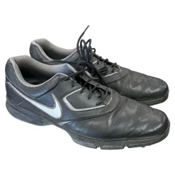 Used Nike Mens Golf Shoes Black Senior 12