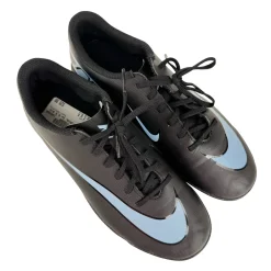 Used Nike MERCURIAL Soccer Turf Shoes Black Senior 6.5