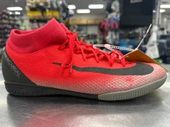 Used Nike MERCURIAL Soccer Indoor Shoes Red Senior 10