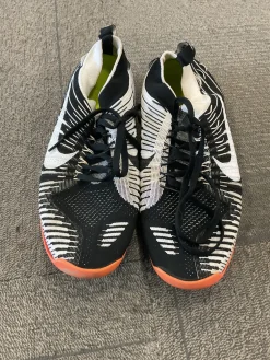 Used Nike NIKE FREE HYPER FEEL Soccer Turf Shoes Black Senior 9.5