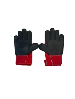 Used Nike NIKE GK GLOVES Soccer Goalie Gloves Red 6