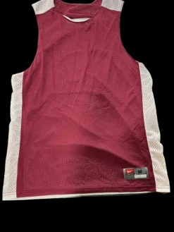 Used Nike NIKE REVERSIBLE JERESY MD Lacrosse Top A Maroon MD