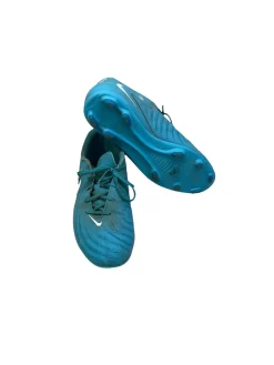 Used Nike PHANTOM GX CLUB Soccer Cleats Sky Blue Senior 10