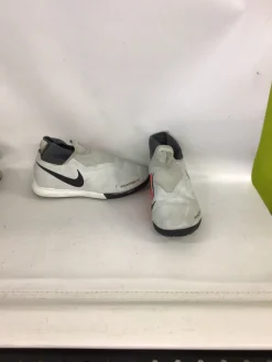 Used Nike PHANTOMVISION Soccer Indoor Shoes Grey Junior 04