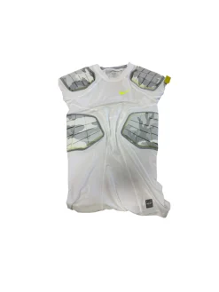 Used Nike PRO COMBAT FB Top Adult White XL