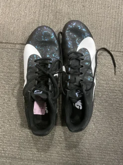 Used Nike RACING SPRINT Track & Field Cleats Adult Black Senior 9
