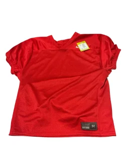 Used Nike RED PRACTICE JERSEY FB Top Adult Red MD