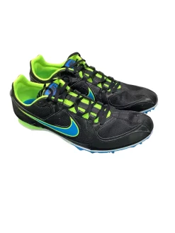 Used Nike RIVAL MD Track & Field Cleats Adult Black Senior 10
