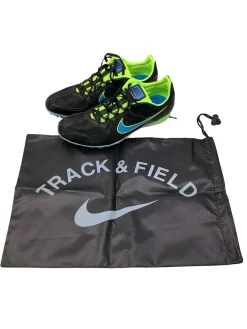 Used Nike RIVAL MD Track & Field Cleats Adult Black Senior 10