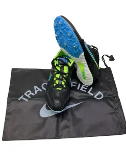 Used Nike RIVAL MD Track & Field Cleats Adult Black Senior 10