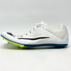Used Nike RIVAL SPRINT Track & Field Cleats Adult White Senior 12