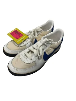 Used Nike Soccer Indoor Shoes White Junior 03