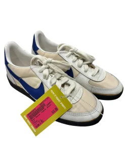 Used Nike Soccer Indoor Shoes White Junior 03