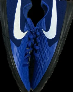 Used Nike Soccer Indoor Shoes Royal Blue Senior 8