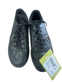Used Nike Soccer Indoor Shoes Black Junior 04.5