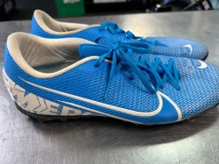 Used Nike Soccer Indoor Shoes Royal Blue Senior 8
