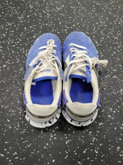 Used Nike Soccer Indoor Shoes Royal Blue Junior 01