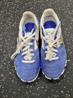 Used Nike Soccer Indoor Shoes Royal Blue Junior 01