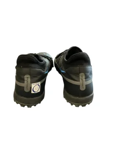 Used Nike Soccer Indoor Shoes Black And Carolina Blue Senior 6.5