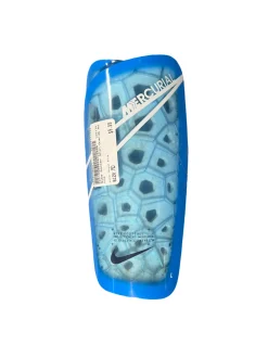 Used Nike Soccer Shin Guards Adult Royal Blue MD