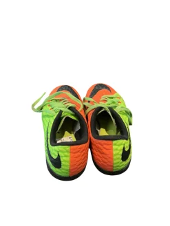 Used Nike Soccer Turf Shoes Orange Junior 01