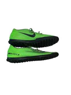 Used Nike Soccer Turf Shoes Green Senior 10