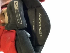 Used Nike SUPREME 70 Junior Gloves Red 11