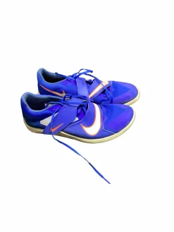 Used Nike Track & Field Cleats Adult Royal Blue Senior 11