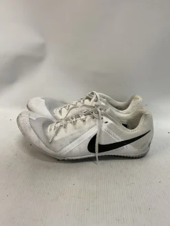 Used Nike Track & Field Cleats Adult White Senior 11