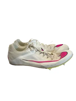 Used Nike Track & Field Cleats Adult White Senior 11