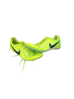Used Nike Track & Field Cleats Adult Green Senior 7
