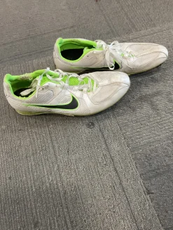 Used Nike Track & Field Cleats Adult White Senior 12