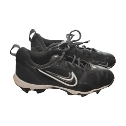 Used Nike TROUT BB/SB Cleats Black Junior 05