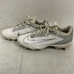 Used Nike VAPOR FASTFLEX BB/SB Cleats White Junior 04.5