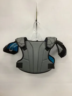 Used Nike VAPOR LT Lacrosse Shoulder Pads Grey SM