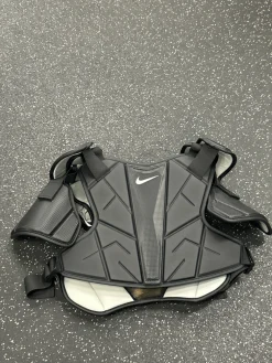 Used Nike VAPOR NOCSAE Lacrosse Shoulder Pads Black LG