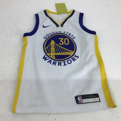 Used Nike WARRIORS 30 CURRY YTH SM JERSEY Sleeveless Spirit Wear Y SM