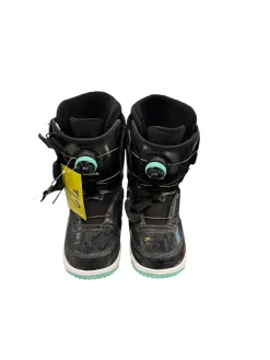 Used Nike ZF1XBOA Girls Snowboard Boots Black Youth 06.5
