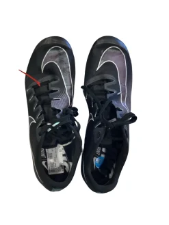 Used Nike ZOOM JAFLY Track & Field Cleats Adult Black Senior 14