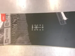 Used Nitro PRIME Mens Snowboard Only White 159 cm