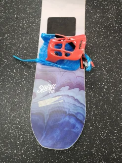 Used Nitro SPIRIT 116 Boys Board/Binding Royal Blue 70 cm