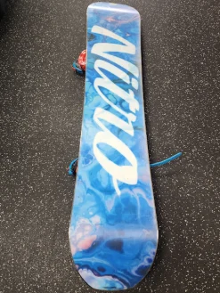 Used Nitro SPIRIT 116 Boys Board/Binding Royal Blue 70 cm