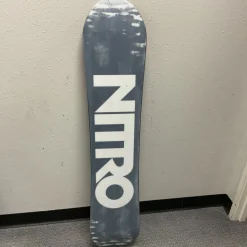Used Nitro TRANSITION Girls Snowboard Only Navy Blue And Purple 128 cm