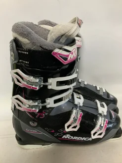 Used Nordica CRUISE 75W Womens DH Ski Boot Black 270 MP - M09 - W10