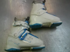 Used Nordica FIRE ARROW Girls DH Ski Boot White 180 MP - Y11