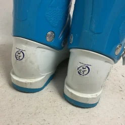 Used Nordica LITTLE BELLE Girls DH Ski Boot White 225 MP - J04.5 - W5.5