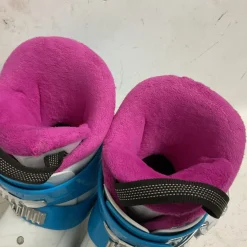 Used Nordica LITTLE BELLE Girls DH Ski Boot White 225 MP - J04.5 - W5.5