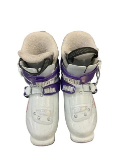 Used Nordica POWAH N2 Girls Snowboard Boots White Adjustable