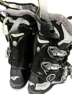 Used Nordica SPEED MACHINE P5W Girls DH Ski Boot Black 225 MP - J04.5 - W5.5