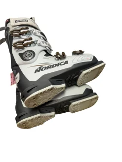 Used Nordica SPORT MACHINE 85W Womens Ski Boots White 245 MP - W07.5